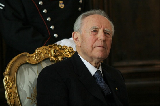 Il Presidente della Repubblica Carlo Azelio Ciampi (Archivio Farabola)